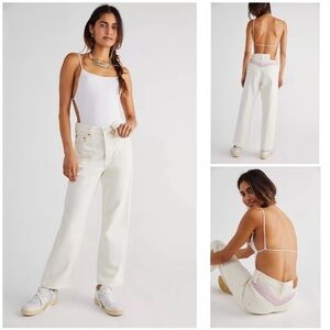 Levis Ribcage Straight Ankle Chasing Rainbows Embroidered size 27x27 Preppy Fall